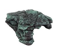 AKLOSIPY Rock Cave for Reptiles, Stone Shelter Decor for Gecko Spider Snake Terrarium, Sturdy Naturalistic with Edges for Glass Container Landscaping, Safe Comfortable
