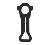 AKLOSIPY Rubber Composite Tow Strap for RV Portable Sewer Tank with Inner Fabric Reinforced Layer Shock Absorbing Quiet Operation for Efficient Waste Tank Disposal