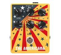 AKLOSIPY Sound Pedal for Electric Guitar - 57 Deluxe Simulation with 6 Controls, Aluminum Alloy Design