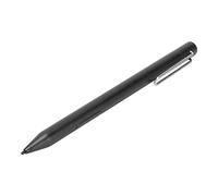 AKLOSIPY Stylus Pen with 4096 Levels Pressure Sensitivity - Portable Aluminum Alloy Capacitive Stylus for Digital Tablets, Stylish Silver Design (Black)