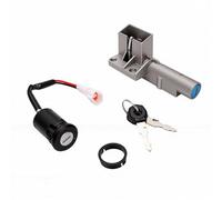 AKLOSIPY Surron Light Bee Ignition Lock Cylinder Set 2 Keys 2 Lock Bodies 6061 Aluminum Alloy with ON OFF Switch and Way Connector for Surron Light Bee X and S
