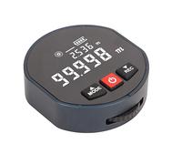 AKLOSIPY SW-X30A Handheld Roller Distance Meter - Electronic Rangefinder for Floor Plans, Room Measuring & Construction (-99.999m, ±1cm+3/1000, Magnetic Back, LED Display, 10-Data