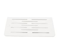 AKLOSIPY Thick Acrylic Basking Platform with Hollowed Steps - Climbing Ramp for Turtles, Lizards, and Reptiles in Extra Large Fish (L)