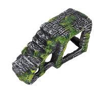 AKLOSIPY Torto Basking Platform with Stairs - Artificial Clim Platform for Reptiles, Lizards, S, Snakes & Geckos - Ideal for Terrarium Decor & Fish Landscaping