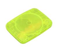 AKLOSIPY Translucent Replacement Shell & Complete Kit for SCPH 001/101/102/103 - Lightweight, & Stylish Console Case Upgrade (Transparent Green)