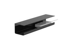 AKLOSIPY Under Desk Cable Management Tray, No Punch Power Strip, Cable Clutter Solution for Home & Office (Black)