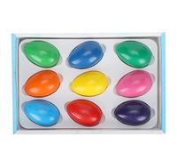 AKLOSIPY Washable Paint Egg Crayons, 9-Piece Set Perfect for Toddlers'