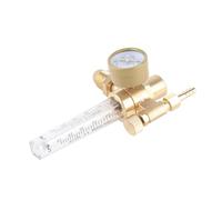 AKLOSIPY WX-191-03 Argon and CO2 Gas Flowmeter Regulator with /8-14 Inlet Thread, -60 CFH -Scale Tube, -4000 PSI Brass Pressure, Includes GA580 Adapter for MIG TIG Welding