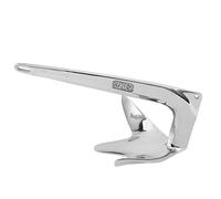 AKLOSIPY Yacht, Heavy-Duty 2kg 316 Stainless Steel | One piece construction, wear resistant, compatible with various nautical crafts, strong bottom hold, versatile usage