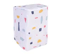 AKLOSIPY Zipped Cover for Top Load and Front Load Washers - PEVA Material,Stylish Patterns,and Cover,PEVA Washer,Reusable Washing Machine,Washer,Stylish Laundry (Clamshell washing machine)