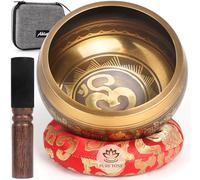 AKLOT Gold 5" Singing Bowl with Bag