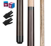 AKLOT Heavy Hitter Breaking Cue- 25oz 2 Piece Pool Stick 14mm Bakelite Tip for Explosive Breaks