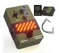 AKLOT Modern Overdrive Guitar Pedal: From Light Breakup to Rich Saturated Drive, Dynamic Touch-Responsive Overdrive, Gain & Tone Controls, Mini Electric Guitar Pedal with True Bypass, NEON Torque