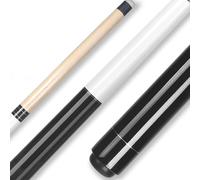 Aklot Pool Cue, Heavy Hitter Jump Break Cue 28 oz 1 Pool Stick 14mm Bakelite Tip for Explosive Breaks and Effortless Jumps White