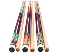Aklot Pool Cue,Pool Cues Set of 3 Pool 58" Cue Sticks Pool Cues Adult Canadian Maple Wood Cue Stick Pool Cues Adult 18 19 20 21 oz