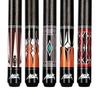 Aklot Pool Cues, 5-Pack 58" Maple Pool Cue Stick, Pool Sticks for Adults - Perfect for Home Game Rooms, Bars & Billiard Halls, 18 19 20 21 oz Pool Cue