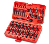 AKM Tool Magnetic Nut Driver Set, 16-Piece Nut Driver Set for Impact Drill, Quick-Change 1/4 Hex Shank | SAE & Metric | Cr-V Steel