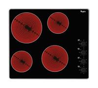 Whirlpool AKM609IX hob Black Built-in 60 cm Ceramic 4 zone(s)