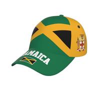 AKMCBSH National Flags Baseball Cap for Men Women Adjustable Hat Unisex Soccer Fans Novelty Caps Outdoor Sun Hat, Jamaica, One size