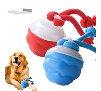 AKMDAK Chase Buddy Dog Toy, Feloro Dog Toy, The Chase Buddy Keep Your Dog Calm, Engaged & Satisfied, Automatic Moving Ball For Large, Medium, And Small Puppy Dogs (Blue+Red)