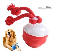 AKMDAK Chase Buddy Dog Toy, Feloro Dog Toy, The Chase Buddy Keep Your Dog Calm, Engaged & Satisfied, Automatic Moving Ball For Large, Medium, And Small Puppy Dogs (Red)