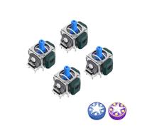 AKNES HallPi TMR Electromagnetic Joystick Replacement for Switch Pro Controller, Anti-Drift Stick Repair Accessories for Switch Pro Controller - 2 Pairs