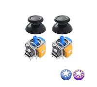 AKNES TMR Electromagnetic Joystick Replacement for DualShock PS4 Controller, Anti-Drift Stick Repair Accessories for Playstation 4 Controller - 1 Pair