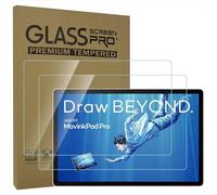 AKNICI 2-Pack Tempered Glass Screen Protector for Wacom MovinkPad Pro Tablet 14 Inch, Ultra Clear Transparency Anti-Scratch 9H Hardness