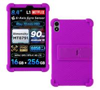AKNICI Case for ALLDOCUBE iPlay 70 Mini Pro Tablet 8.4 Inch, Soft Silicone Heavy Protective Cover with Adjustable Kickstand for ALLDOCUBE iPlay 70 Mini Pro Tablet 8.4 Inch, Purple
