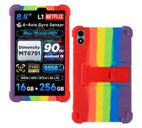 AKNICI Case for ALLDOCUBE iPlay 70 Mini Pro Tablet 8.4 Inch, Soft Silicone Heavy Protective Cover with Adjustable Kickstand for ALLDOCUBE iPlay 70 Mini Pro Tablet 8.4 Inch, Rainbow