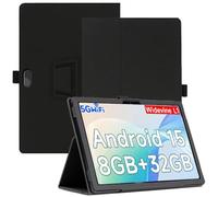 AKNICI Case for CUPEISI YQ10S Tablet 10 Inch, Premium PU Leather Folio Folding Stand Protective Tablet Cover with Hand Strap Magnet