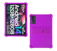 AKNICI Case for DOOGEE U11/DOOGEE U11 Pro/Blackview Tab 90 Wifi/Blackview Tab9Wifi/Blackview Tab 90 Tablet 11 inch, Soft Silicone Protective Cover with Adjustable Kickstand, Purple