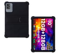 AKNICI Case for Winsing T30W/TABWEE T20/KINGRID T20/VekfulPC T20/AWOW P11/ZENTALITY C-710 P max/ZENTALITY C-710 PRO Tablet 10 Inch, Soft Silicone Protective Cover with Stand, Black