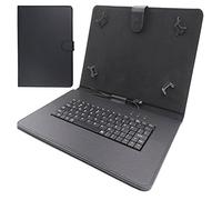 AKNICI Universal 10-11 Inch Type-C Keyboard Case for Android Tablet Galaxy Tab A/HUAWEI MediaPad/Lenovo/DOOGEE/ALLDOCUBE/TECLAST/Blackview/UMIDIGI/TABWEE/HONOR/Headwolf/CHUWI/Acer Iconia
