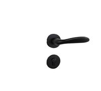 AKNOQNTM Split Lock Simple Bedroom Door Lock Fashionable Home European Minimalist Style(Rt106[mattegun])