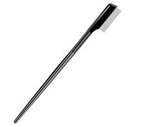 AKOAK 1 Pack Dense Tooth Steel Pin Mascara Comb - Mascara Separator, Makeup Mascara Applicator, Mascara Comb Metal Teeth - Eye Makeup Brush Tool with Comb Cover
