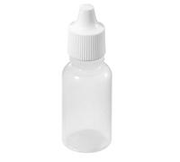 AKOAK 12 Pcs 15ml Plastic Squeezable Eye Liquid Dropper Bottles with Childproof Cap