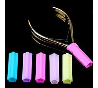 AKOAK 5 Pcs Pliers Cover Protective Sleeve Cuticle Pliers Cover Silicone Cuticle Pliers Tweezers Scissors Protectors Star Shape Protection Scissors and Tweezers Tools