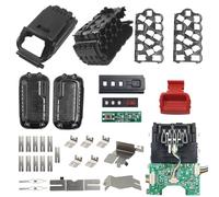 Akocire Li-ion Battery Case Parts Cover Replacement for Dewalt 18V 60V Max Flex, 15-Cell 18650 Case Replacement Cover Housing Repair Kit for Cordless Power Tools