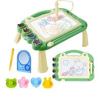 AKOFIC Toddler Toys for 3-6 Year Old Girls Boys, Magnetic Drawing Board Doodle Pad with Table Legs, Educational Learning Travel Toys for 3 4 5 6 Year Old Boys Girls Kids Birthday