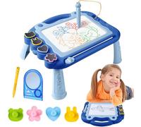 AKOFIC Toddler Toys for 3-6 Year Old Girls Boys, Magnetic Drawing Board Doodle Pad with Table Legs, Educational Learning Travel Toys for 3 4 5 6 Year Old Boys Girls Kids Birthday