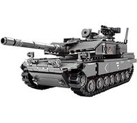 AKOGD Military Leopard 2A7 Tank Building Blocks Kit, 898pcs Main Battle Model Construction Set for Kids and Adults