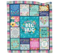 Akoigun Get Well Gifts for Women, Inspirational Healing Blanket, Feel Better After Surgery Gifts, Soft Warm Hug Blanket Throw 60"x50"