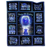 Akoigun Gifts for 14 Year Old Boys Blanket, 14 Year Old Boy Gift Ideas, 14th Birthday Gifts for Boys, 14 Year Old Boy Gifts for Birthday, 14th Birthday Decorations for Boys Throw Blanket 50"x60"