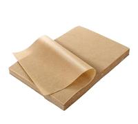 AKOLAFE 500 Pcs Greaseproof Paper Sheets 20x30cm Food Wrapping Paper Baking Paper Sheets for Oven Non Stick Parchment Papers for Baking Cookies, Bread, Meat, Pizza