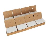AKOLAFE 800PCS Blank Cards, White 280 GSM Kraft Paper, DIY Message Cards & Business Flash Cards
