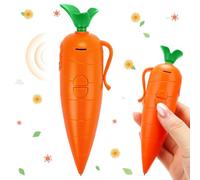 AKONE Carrot Shaped Voice Recorder Pen, 60 Seconds of Recording Time, Carrot Shaped Ballpoint Pen that Plays Back Recordings, Creative Recording-Device, Fun Gift for Schoolchildren