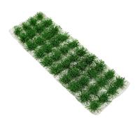AKOOSY 1 Box DIY Sand Table Artificial Grass Clusters for Military Model Scenery Simulation Grass Tufts for Sand Table Decor Micro Landscape and Train Layout Accessories
