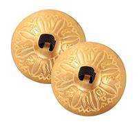 AKOOSY 1 Pair Belly Dance Finger Cymbals Copper Cymbal Prop for Dancer Party Smooth Edges Crisp Sound for Performances Folk Dance
