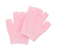AKOOSY 1 Pair Moisturizing Hand Gloves for Women Made of Knit Fabric and Gum Dipping, Reusable and Suitable for Hand Care and Spa Supplies, Pink Colour for Effective Skin Repair